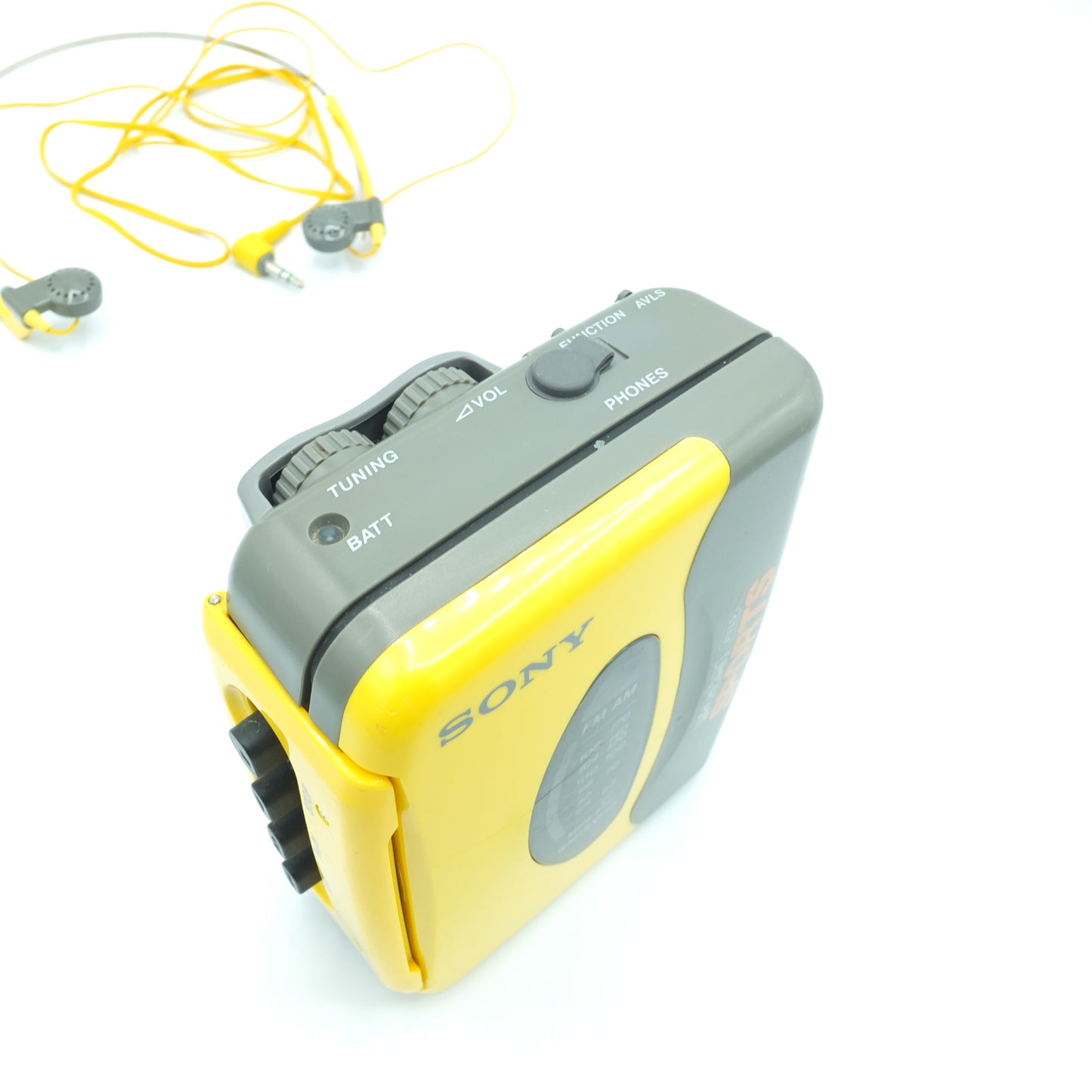 Sony Walkman WM-SXF10 Sports AM/FM Cassette Player ~ New Belts Reconditioned!