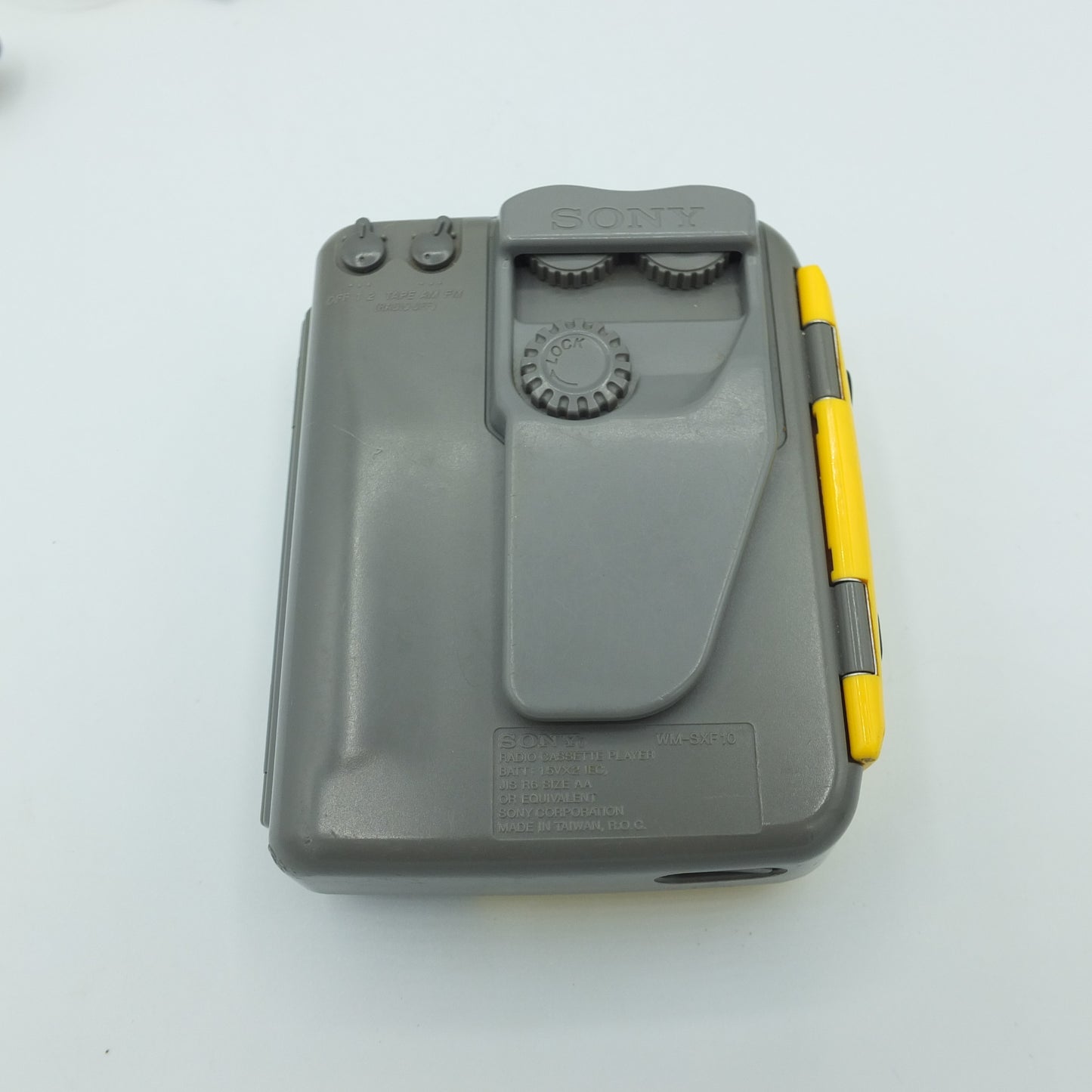Sony Walkman WM-SXF10 Sports AM/FM Cassette Player ~ New Belts Reconditioned!