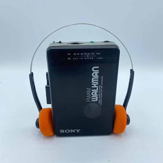Sony Walkman WM-AF22 AM/FM Cassette Player ~ New Belts ~ Reconditioned!