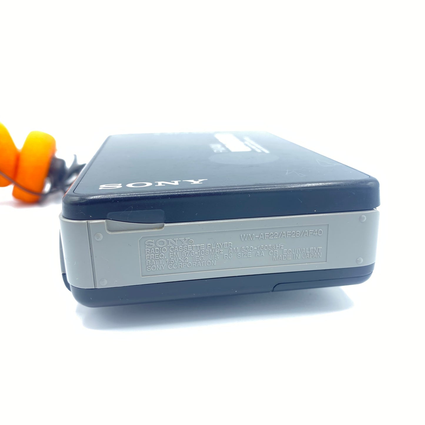 Sony Walkman WM-AF22 AM/FM Cassette Player ~ New Belts ~ Reconditioned!