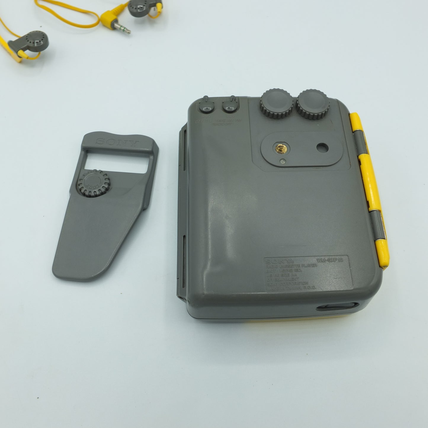 Sony Walkman WM-SXF10 Sports AM/FM Cassette Player ~ New Belts Reconditioned!