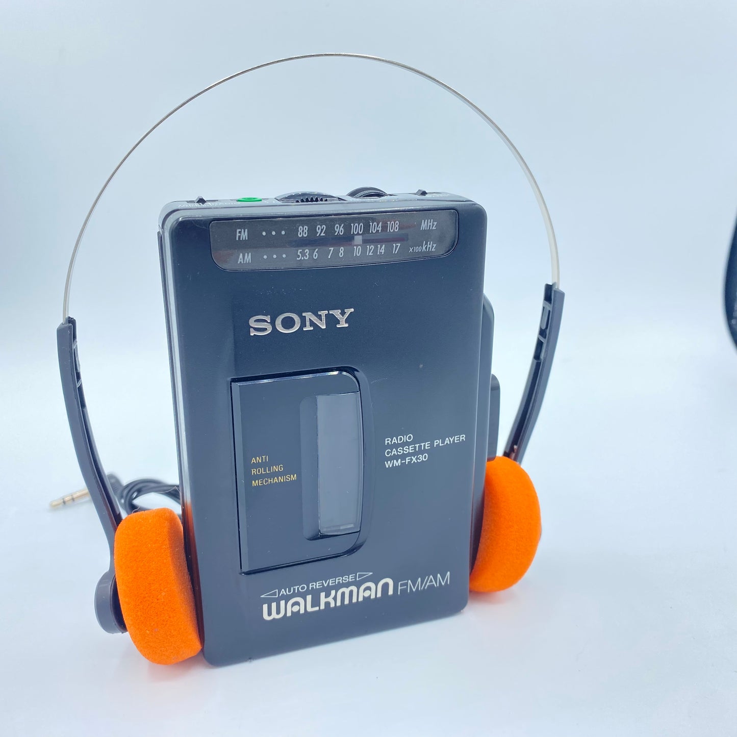 Sony Walkman WM-FX30 AM/FM Cassette Player ~ New Belts ~ Reconditioned!
