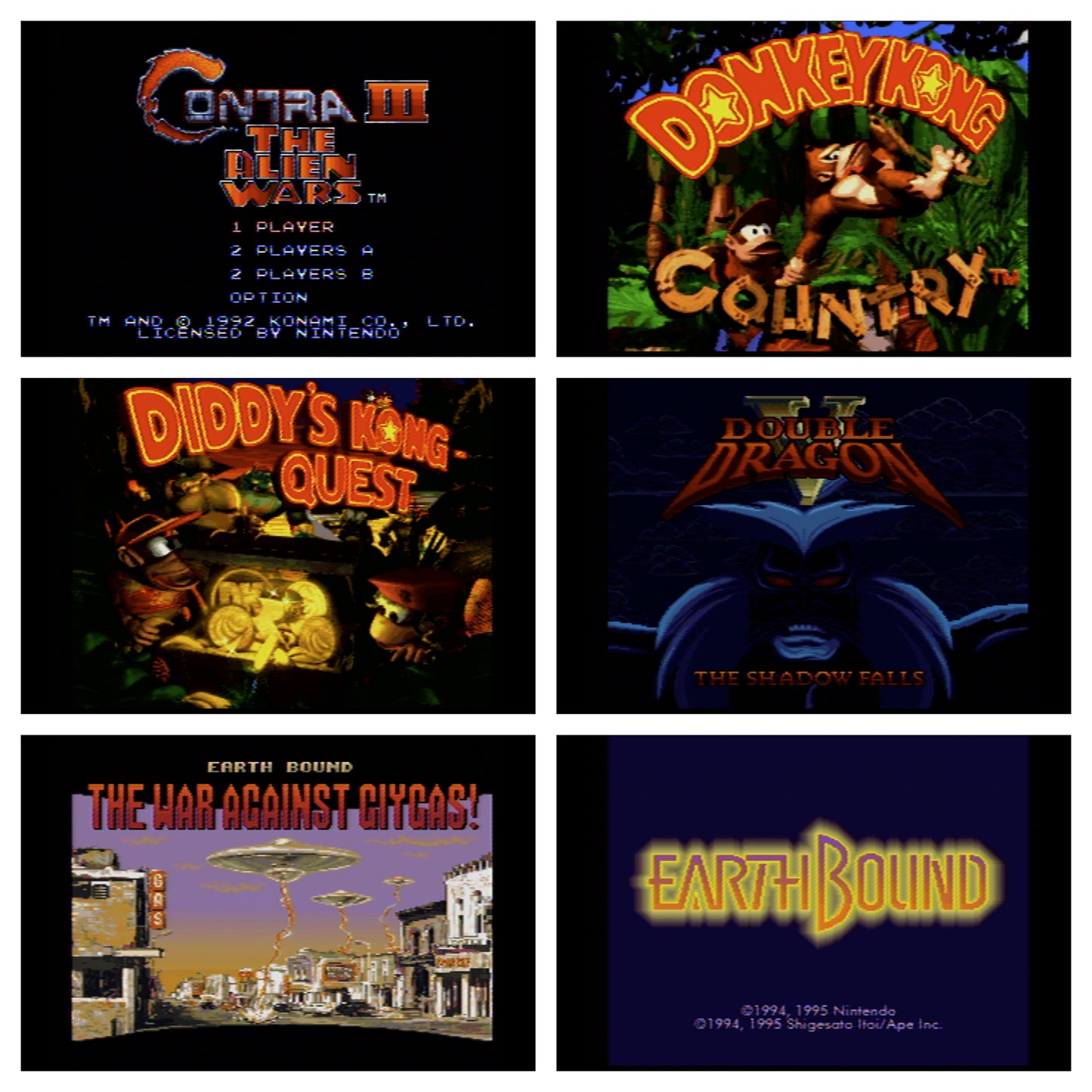 Super Nintendo SNES Complete with Games Controllers HDMI SNS-001 Mario Brothers